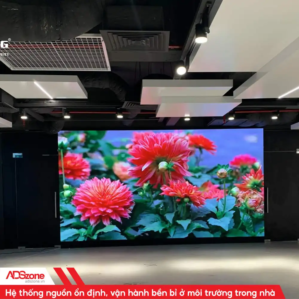 Màn Hình LED Trong Nhà Có Hệ Thống Nguồn Vận Hành Ổn Định