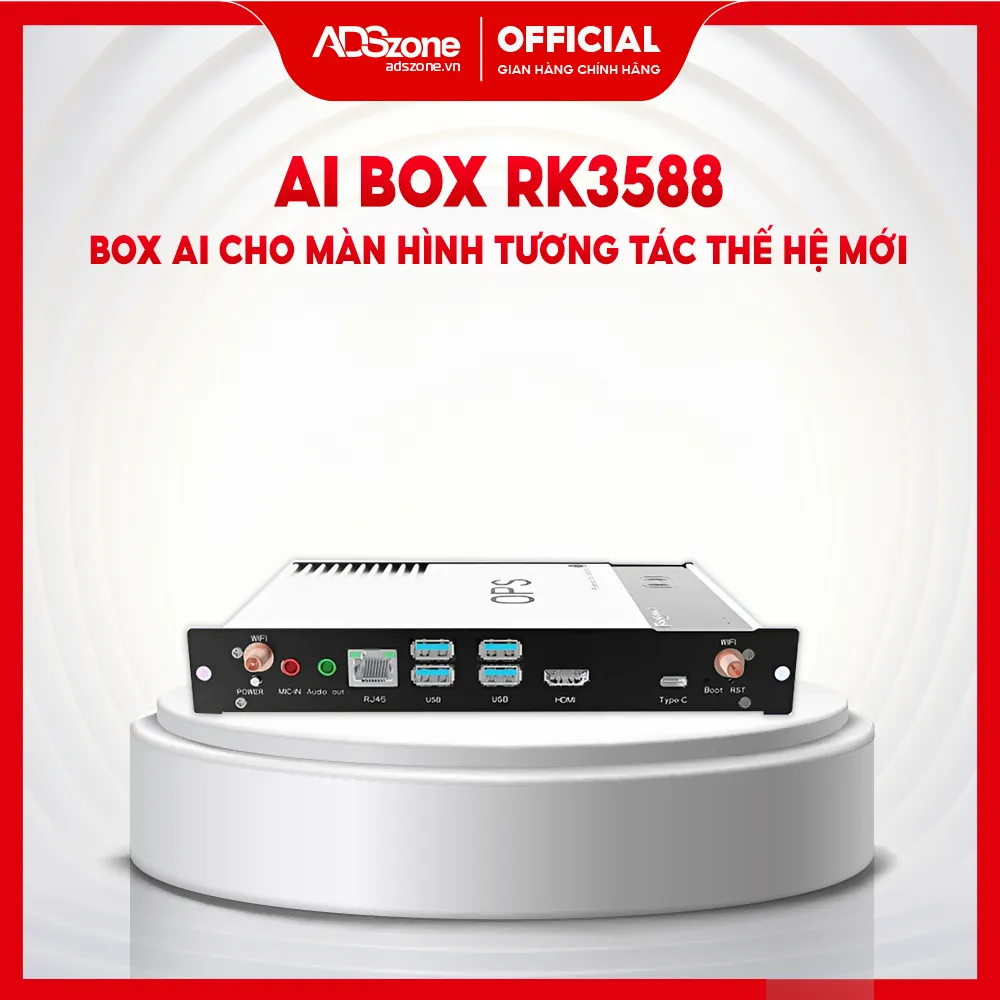 ai box 3588 cho màn hình tương tác thế hệ mới