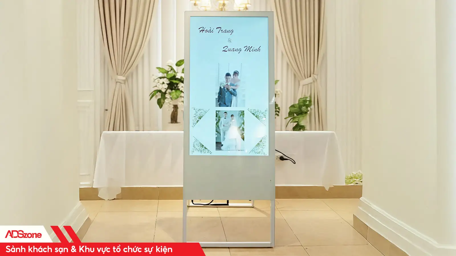 Màn Hình Tại Không Gian Khách Sạn