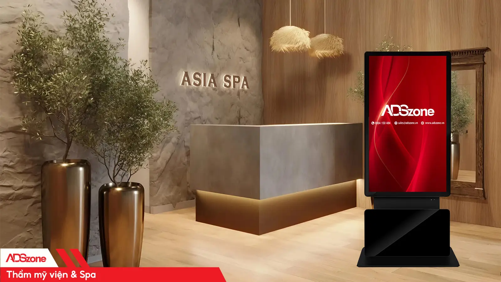 Ứng Dụng Màn Hình Quảng Cáo Trong Thẩm Mỹ Viện – Spa