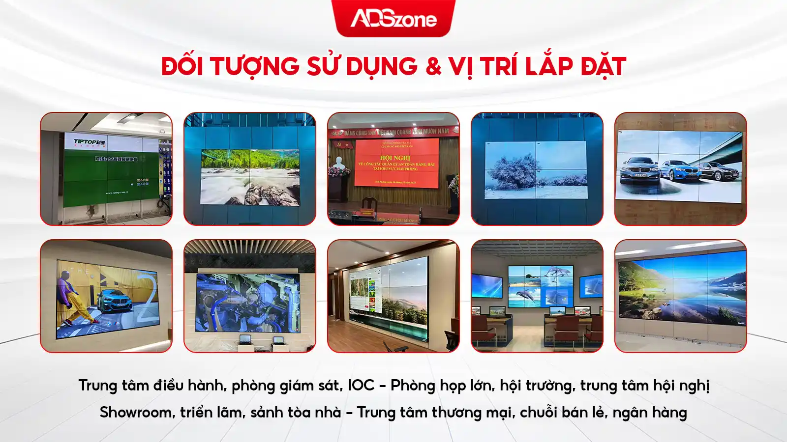 Đối Tượng Sử Dụng Màn Hình Ghép LG
