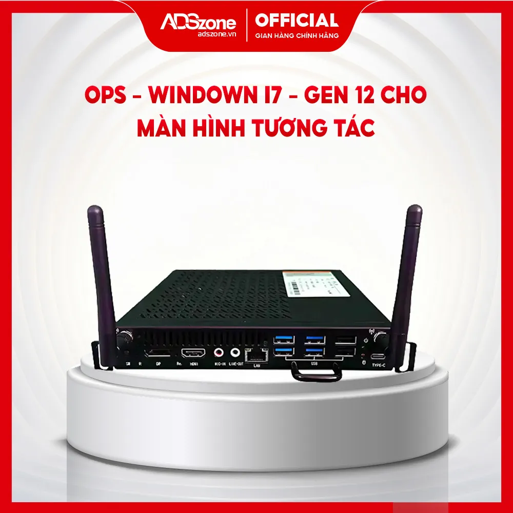 OPS windows i7 gen12 cho màn hình tương tác