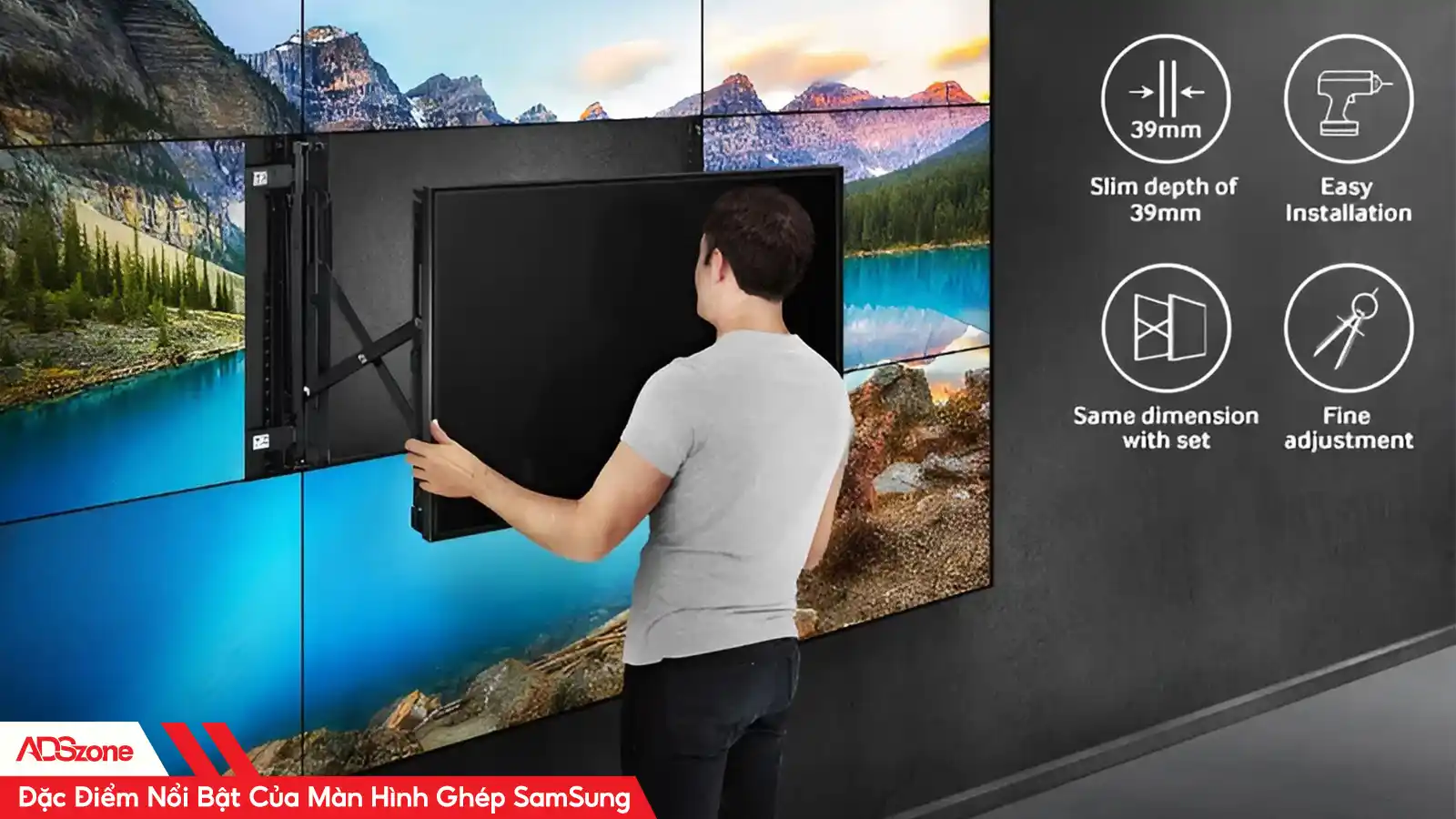 Đặc Điểm Nổi Bật Của Màn Hình Ghép SamSung