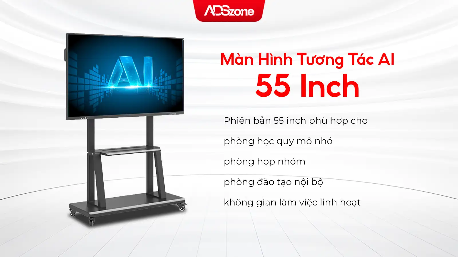 Màn Hình Tương Tác AI 55 Inch Dành Cho Giáo Dục