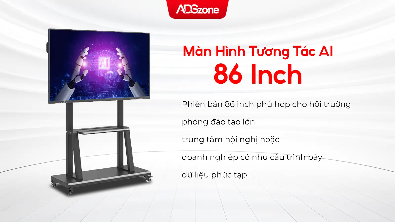 Màn Hình Tương Tác AI 86 Inch Dành Cho Giáo Dục