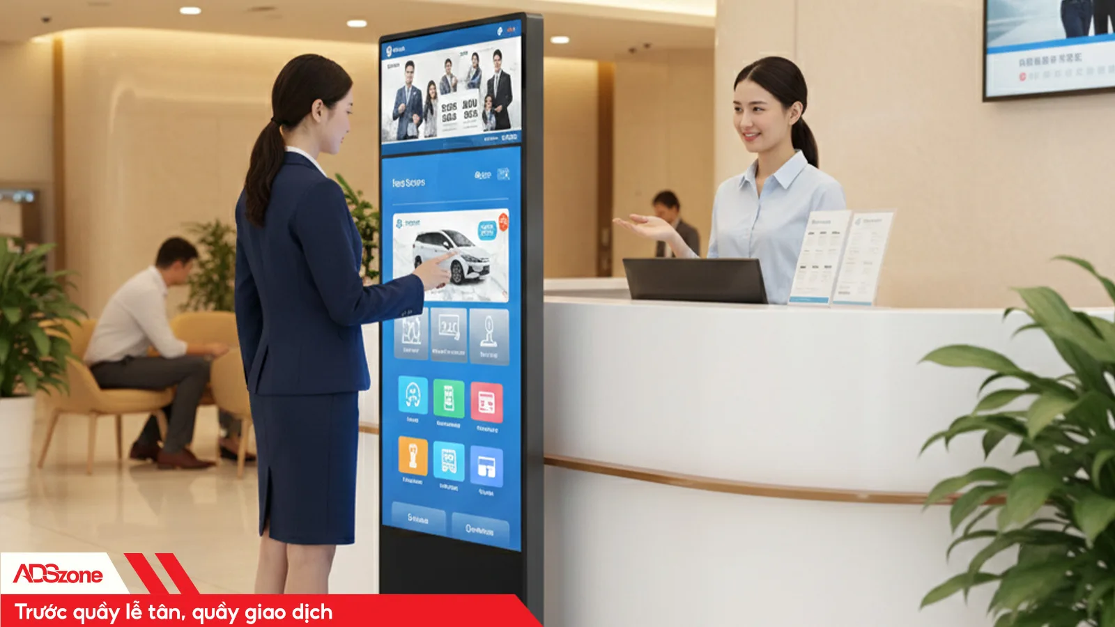 Trước Quầy Lễ Tân