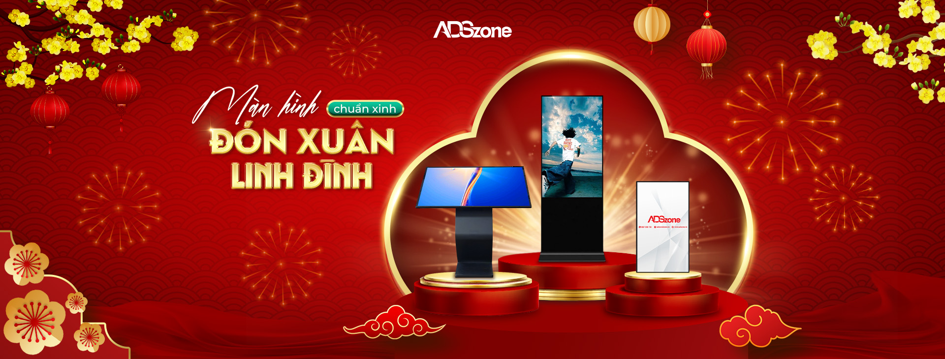 Màn Hình Chuẩn Xinh Đón Xuân Linh Đình