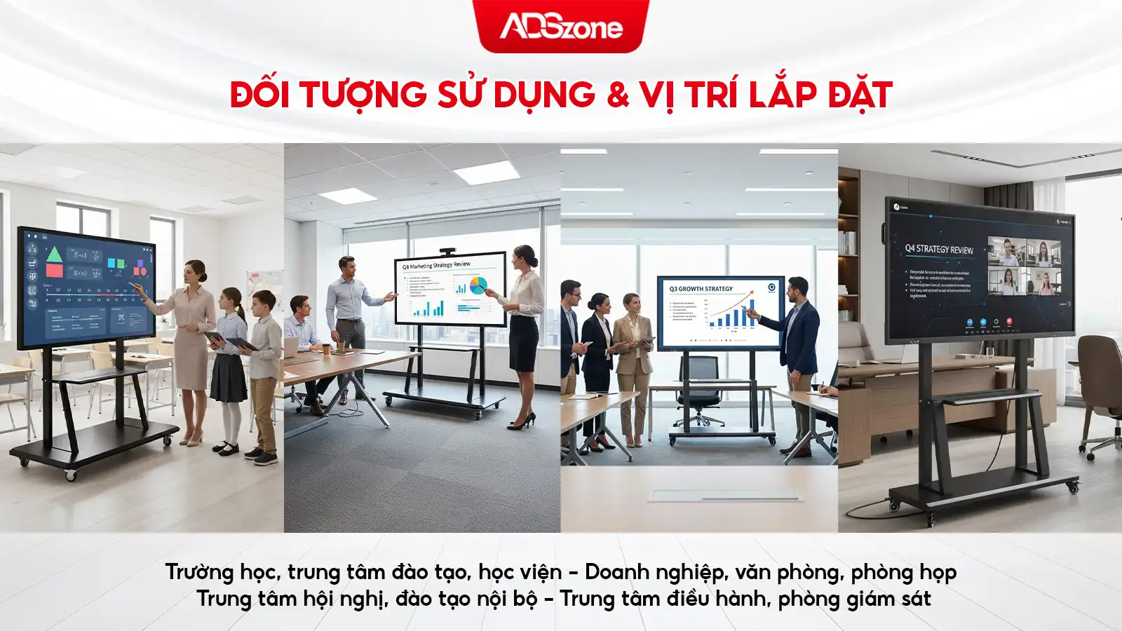 Đối Tượng Sử Dụng & Vị Trí Lắp Đặt Phù Hợp