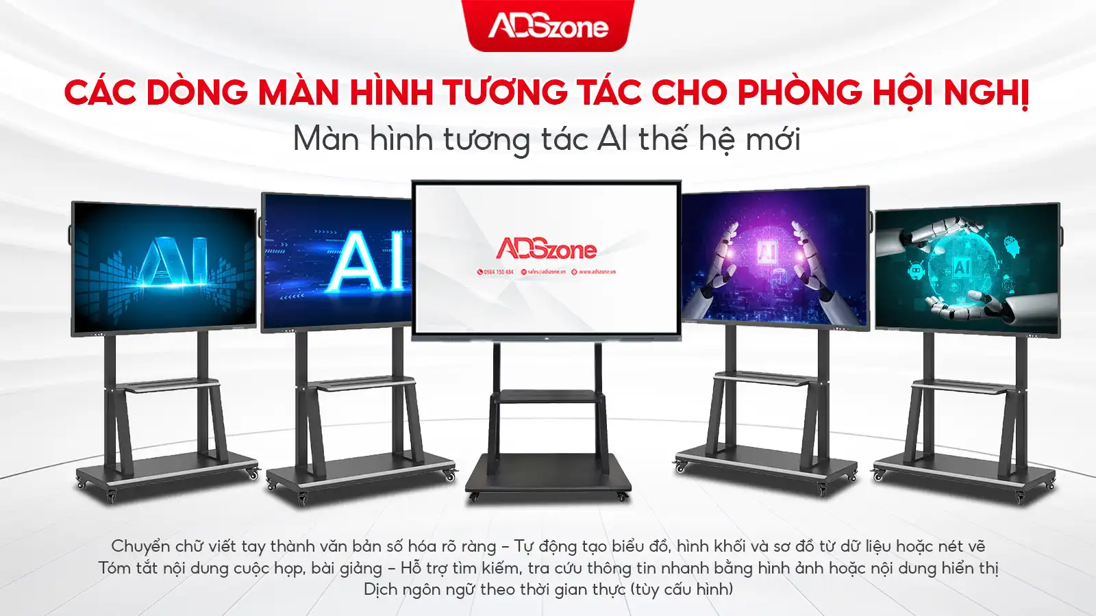 Màn Hình Tương Tác AI Thế Hệ Mới