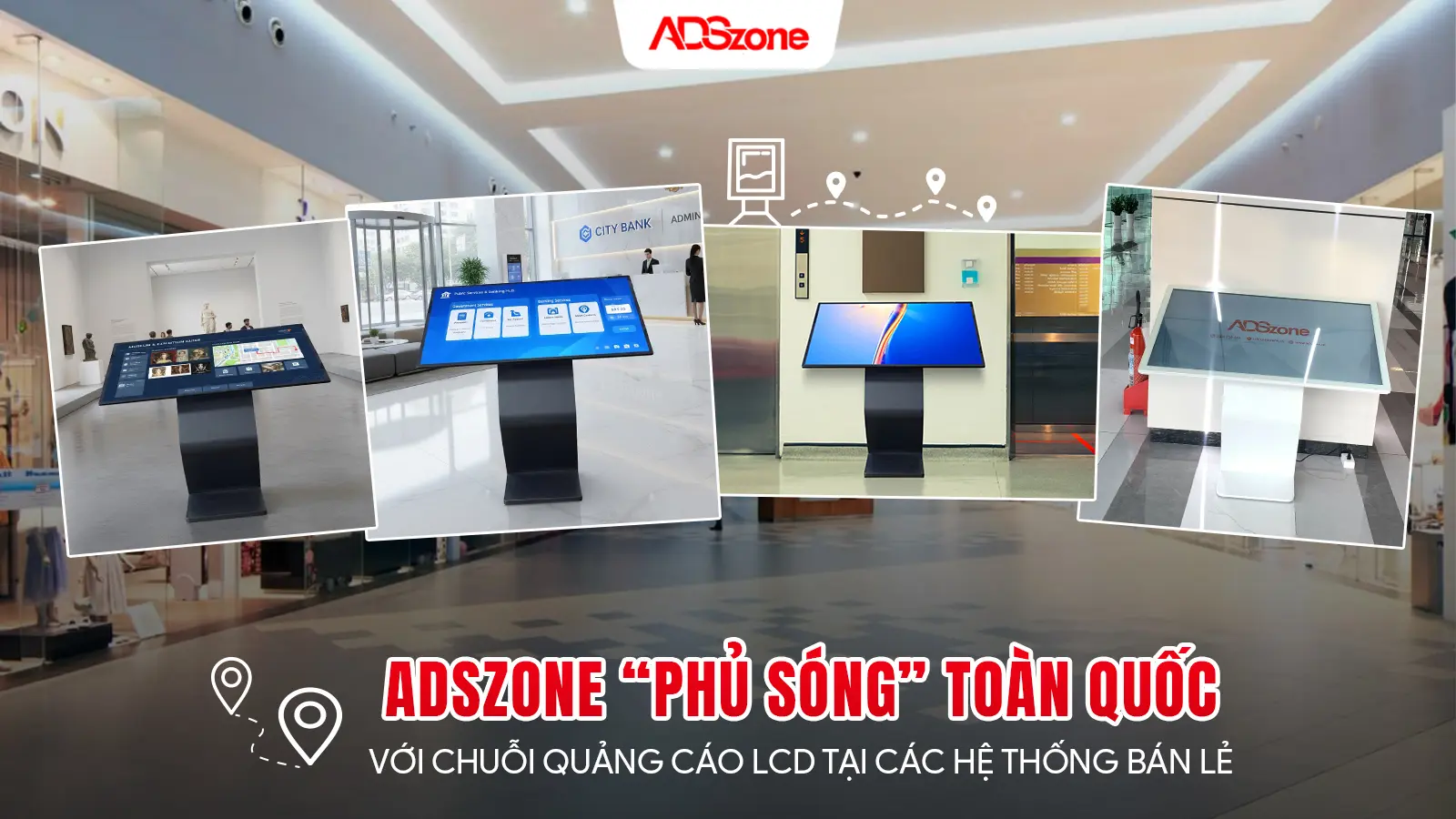 Màn Hình Cảm Ứng Chân Quỳ Chữ K - Thiết Kế Sang Trọng, Thu Hút Ánh Nhìn