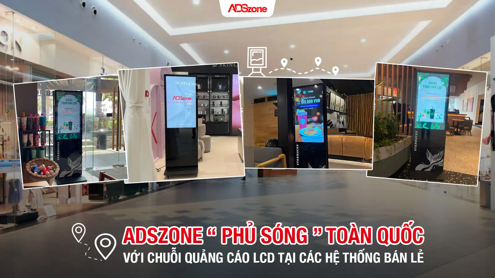 Màn Hình Quảng Cáo Chân Đứng Thông Dụng - Giải Pháp Truyền Thông Hiện Đại