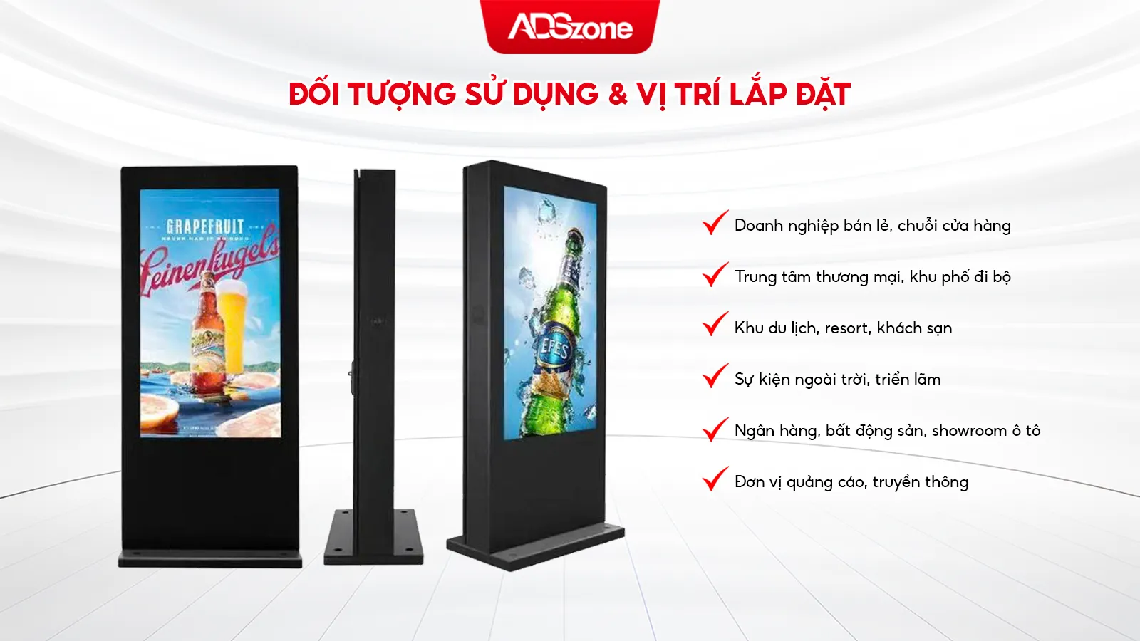 Màn Hình Ngoài Trời Độ Sáng Cao - Chinh Phục Nhiều Doanh Nghiệp