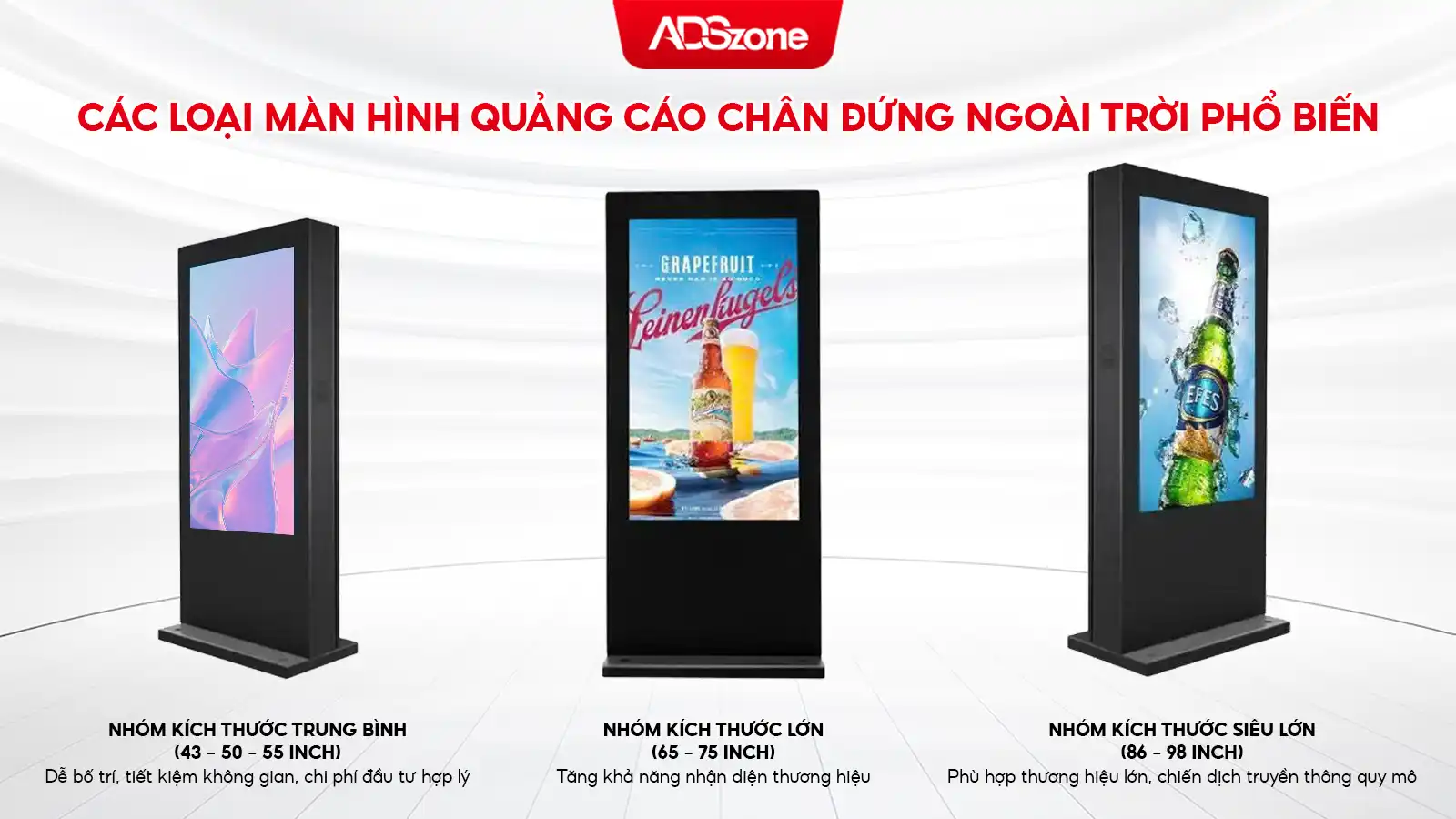 Kích Thước Phổ Biến Của Mản Hình