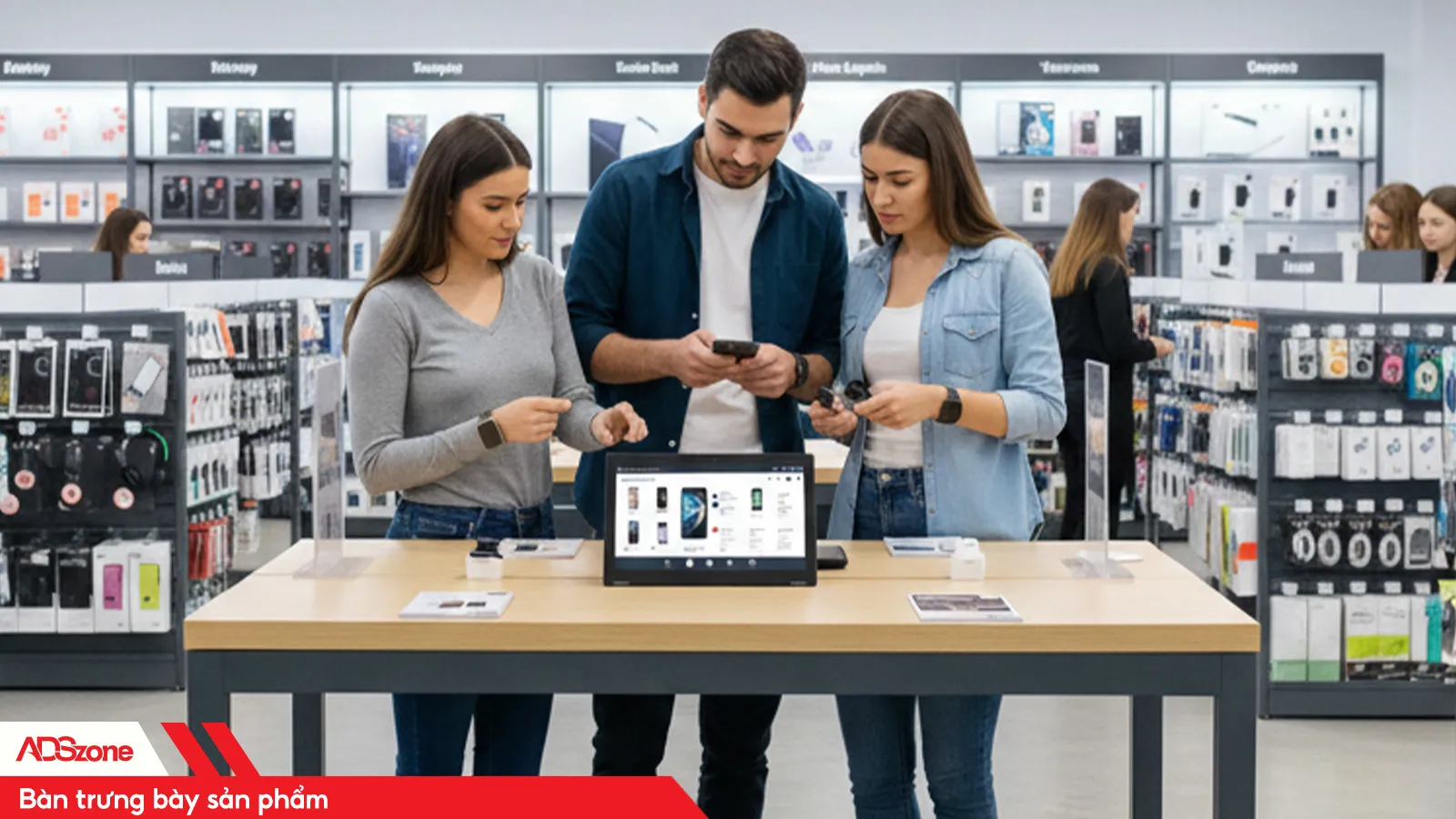 Đặt Tại Nơi Trưng Bày Hiển Thị Thông Tin Chi Tiết Sản Phẩm