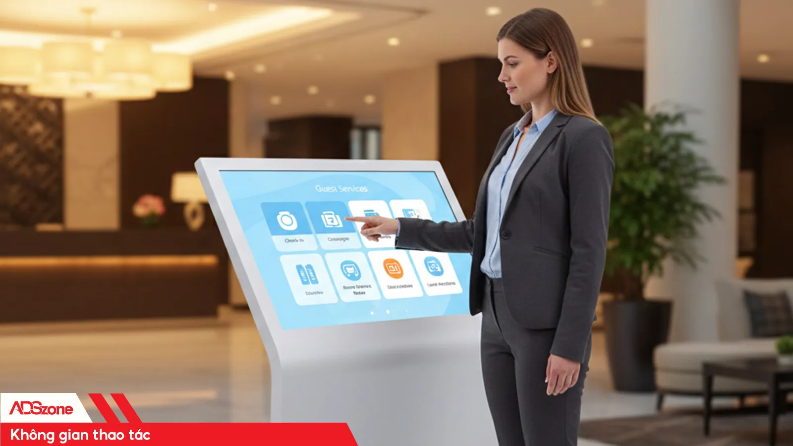 Tạo Không Gian Thao Tác Thoải Mái Cho Người Sử Dụng 