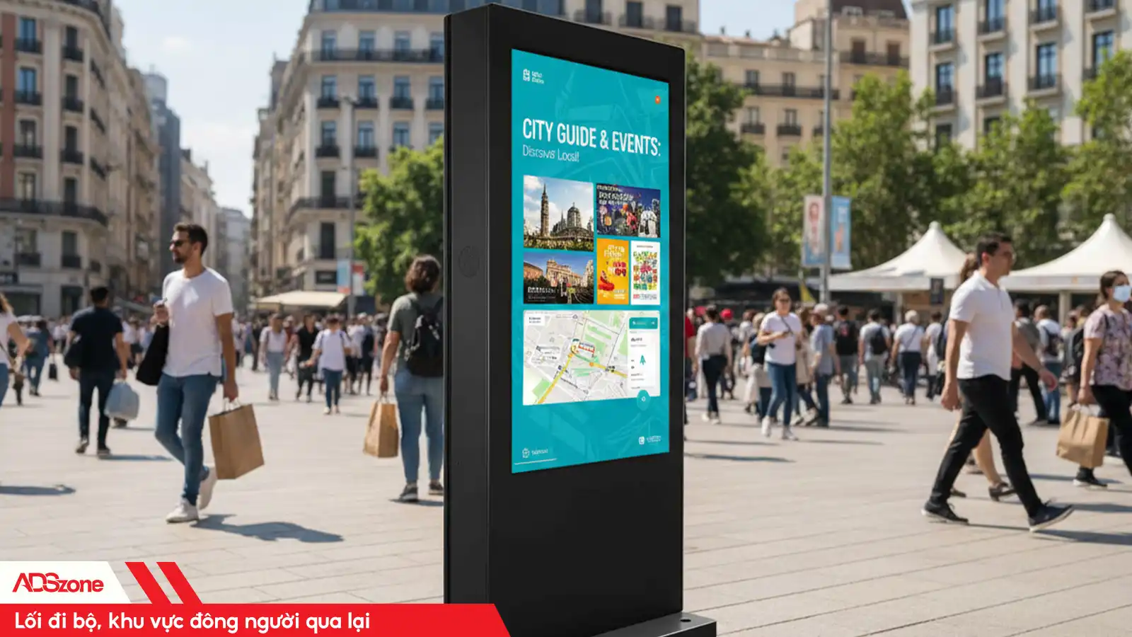 Khu Vực Lưu Lượng Qua Lại Cao