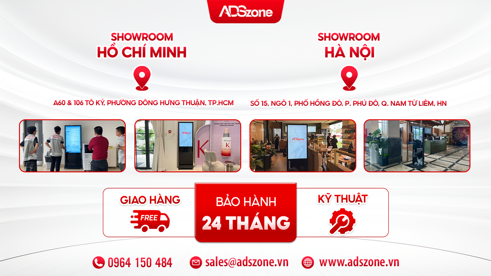 Đội Ngũ Kỹ Thuật ADSzone Thi Công Màn Hình Quảng Cáo Chuyên Nghiệp