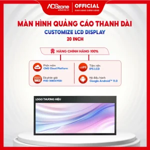 Màn Hình Quảng Cáo LCD Thanh Dài 20 Inch Customize
