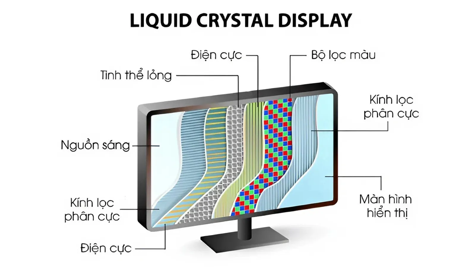 Cấu Tạo Màn Hình LCD