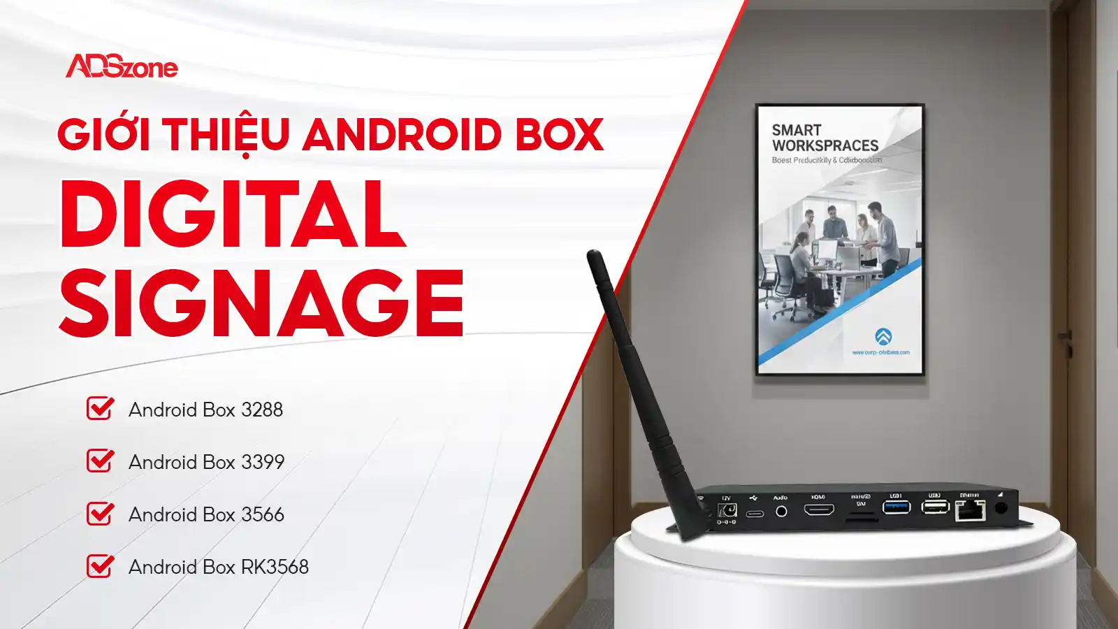 Giới Thiệu Android Box Digital Signage