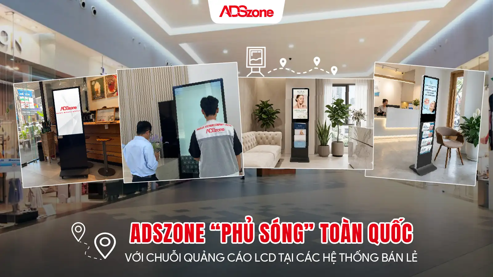 Màn Hình Chân Đứng Cảm Ứng - Hiện Đại Hóa Không Gian