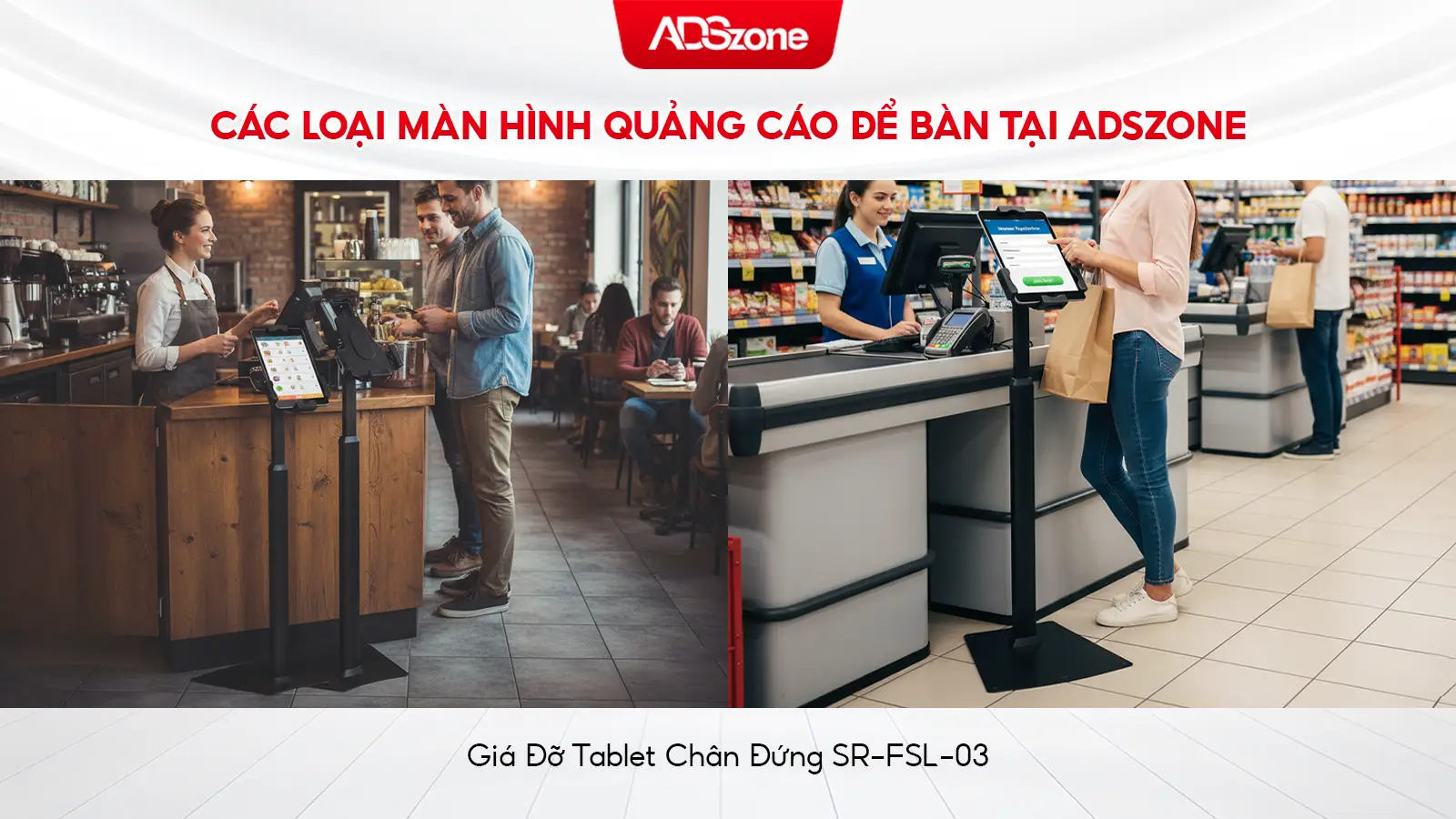 Giá Đỡ Tablet Chân Đứng SR-FSL-03