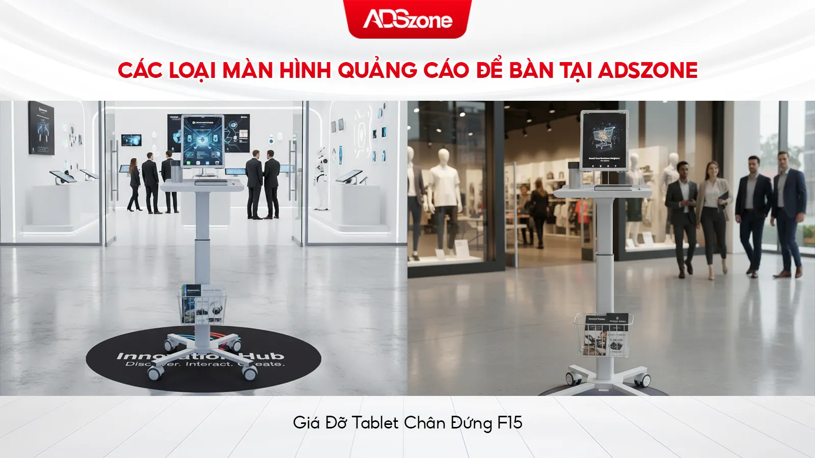 Giá Đỡ Tablet Chân Đứng F15