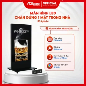 Màn Hình LED Chân Đứng 1 Mặt Trong Nhà