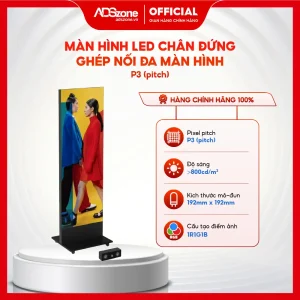 Màn Hình LED Chân Đứng Trong Nhà Đa Màn Hình