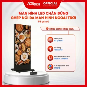 Màn Hình LED Chân Đứng Ngoài Trời Ghép Nối Đa Màn Hình