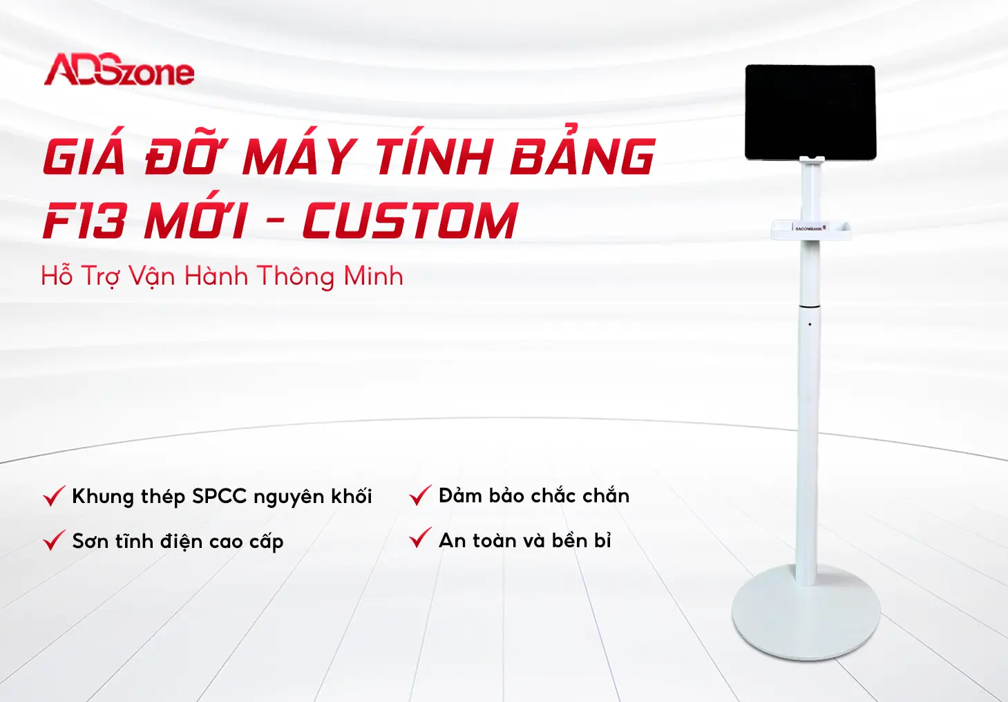 Giá Đỡ Máy Tính Bảng F13 - Custom