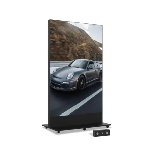 Màn Hình LED Chân Đứng Trong Nhà 2 Màn Ghép 1