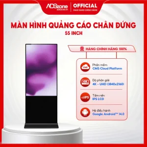 Màn Hình Quảng Cáo Chân Đứng 55 Inch - Cấu Hình Cao