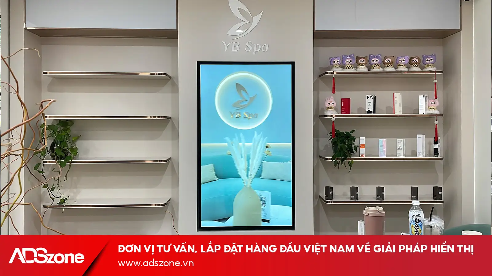Màn Hình LCD 55 Inch Được Đưa Vào Hoạt Động