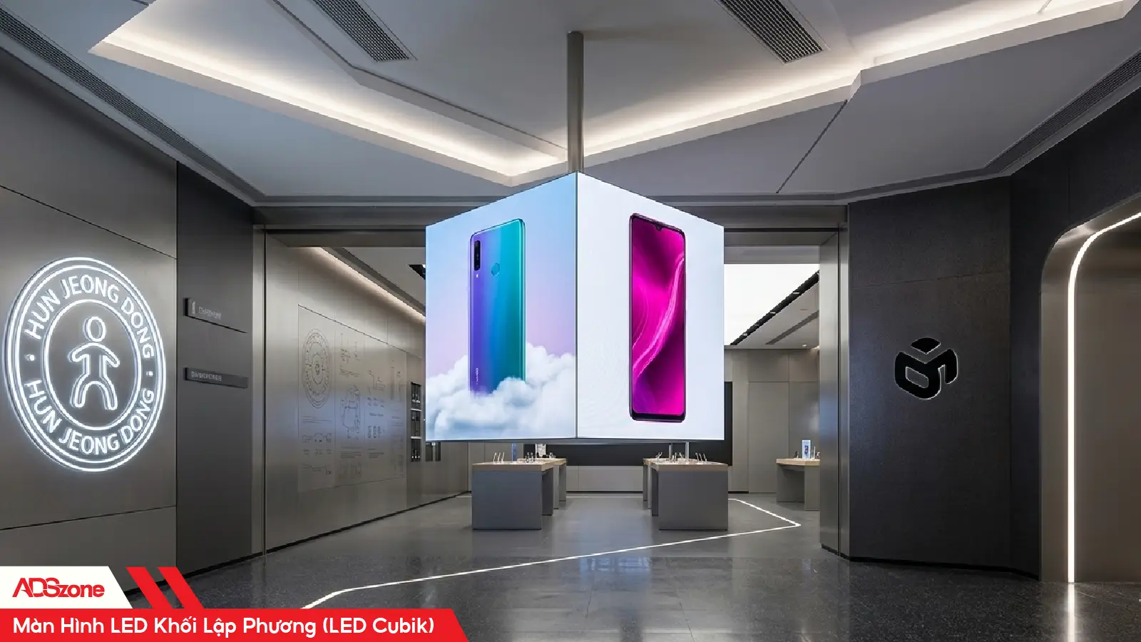 LED Cubik Trong Nhà - Điểm Nhấn Thị Giác Thu Hút 