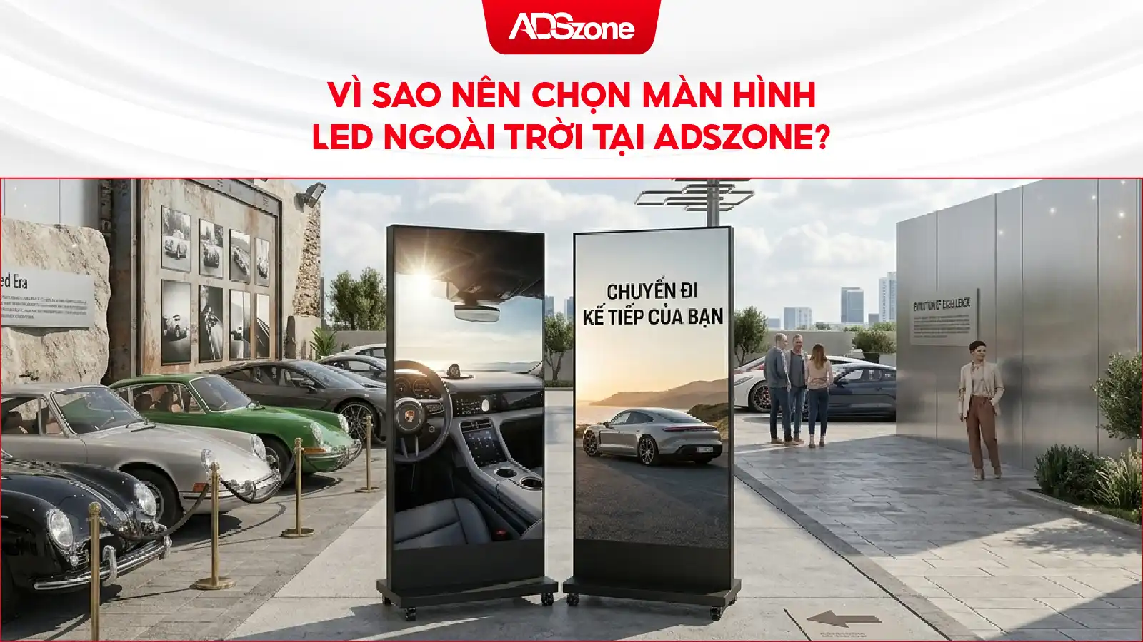 Màn Hình LED Ngoài Trời Trở Thành Xu Hướng Truyền Thông