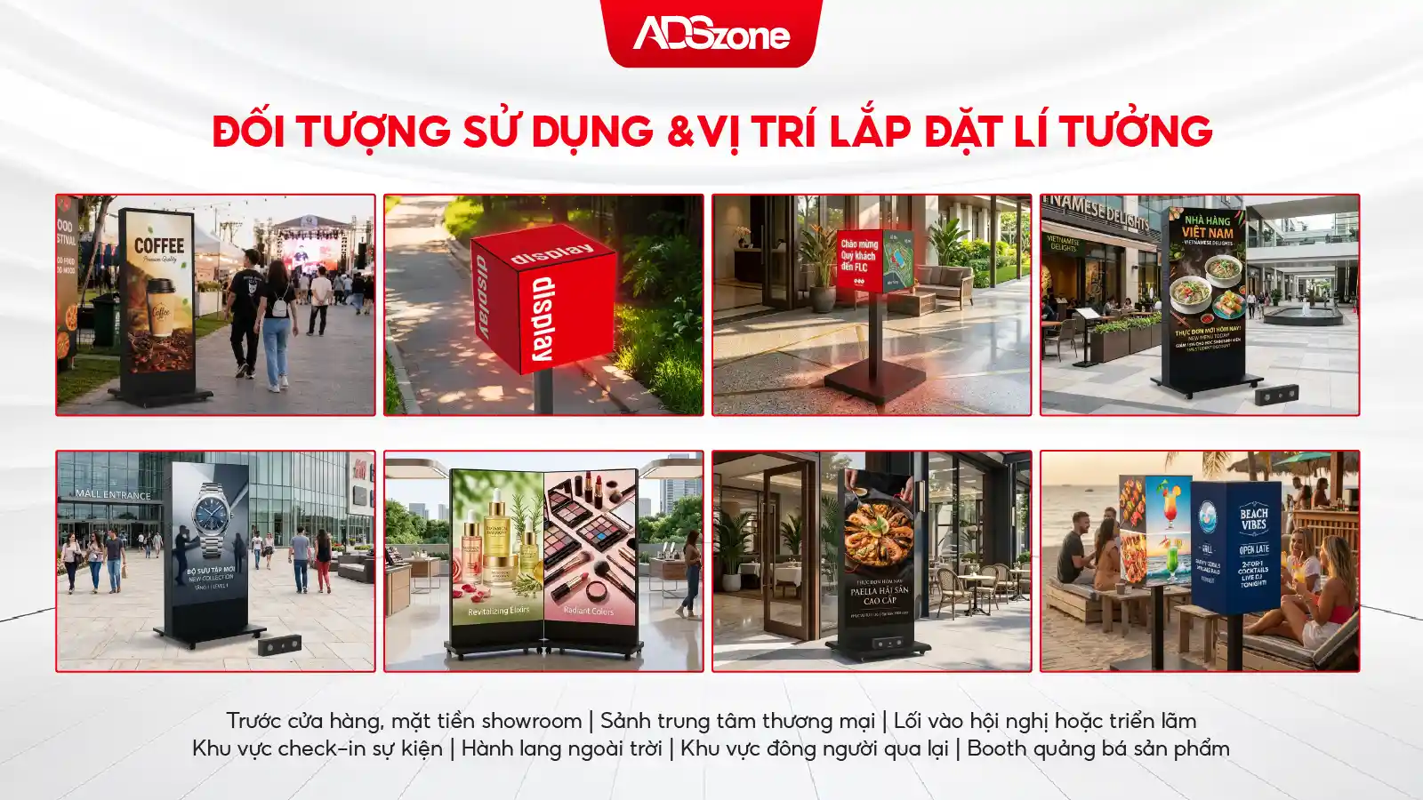 Giải Pháp Hiển Thị Hiệu Quả Cho Nhiều Mô Hình Kinh Doanh