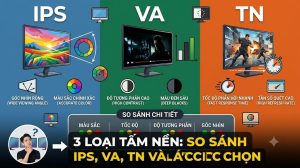 3 loại tấm nền IPS, VA, TN: So sánh và cách chọn
