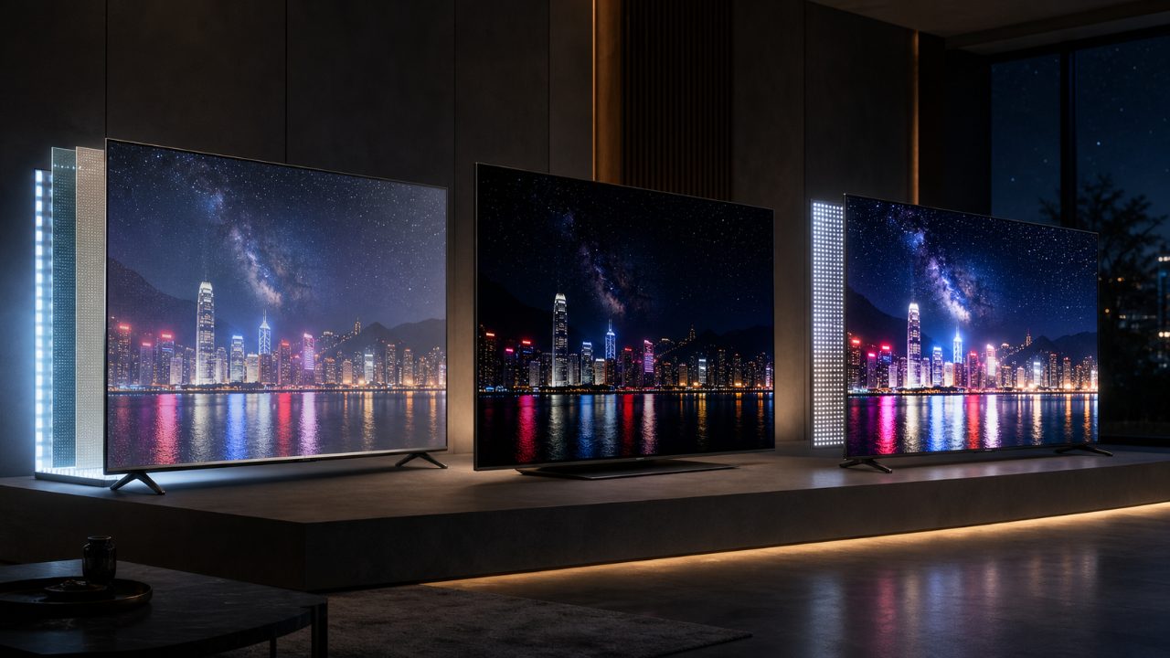 Các loại tấm nền tivi Sony phổ biến: LED, OLED và Mini LED