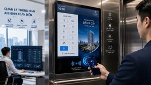 Màn hình thang máy tích hợp NFC: Giải pháp an ninh tối ưu