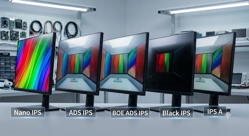 Nano IPS, ADS IPS, Black IPS và IPS A khác gì nhau?