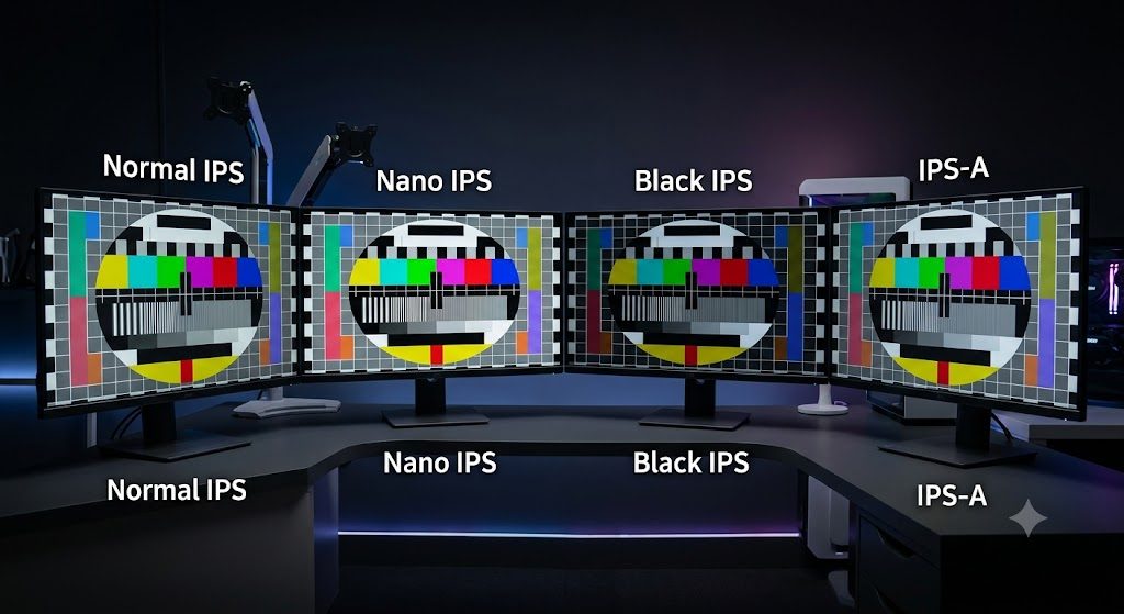 Nano IPS, Black IPS và IPS-A có gì khác biệt?