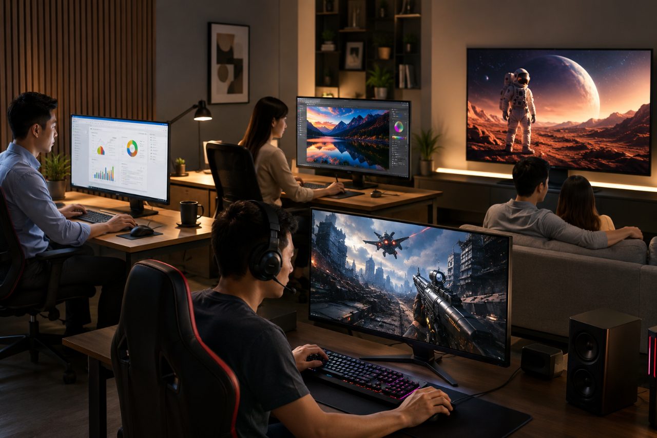 Nên chọn tấm nền 4K nào theo nhu cầu sử dụng?