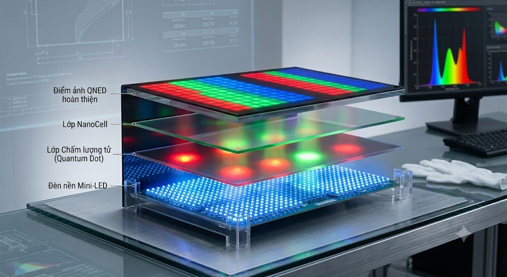 QLED và NanoCell là gì? Vai trò của từng công nghệ