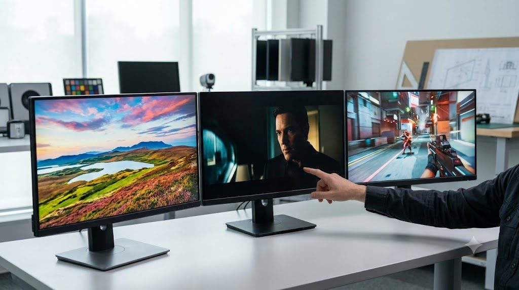 So sánh tấm nền IPS, VA và TN theo từng tiêu chí