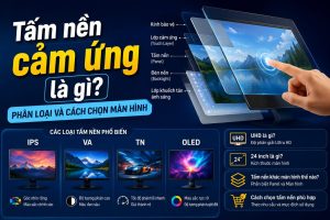 Tấm nền cảm ứng là gì? Phân loại và cách chọn