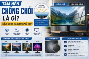 Tấm nền chống chói là gì? Cách chọn màn hình phù hợp