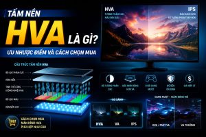 Tấm nền HVA là gì? Ưu nhược điểm, cách chọn