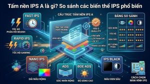 Tấm nền IPS A là gì? So sánh các loại IPS