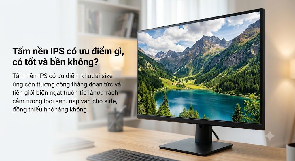 Tấm nền IPS có ưu điểm gì, có tốt và bền không?